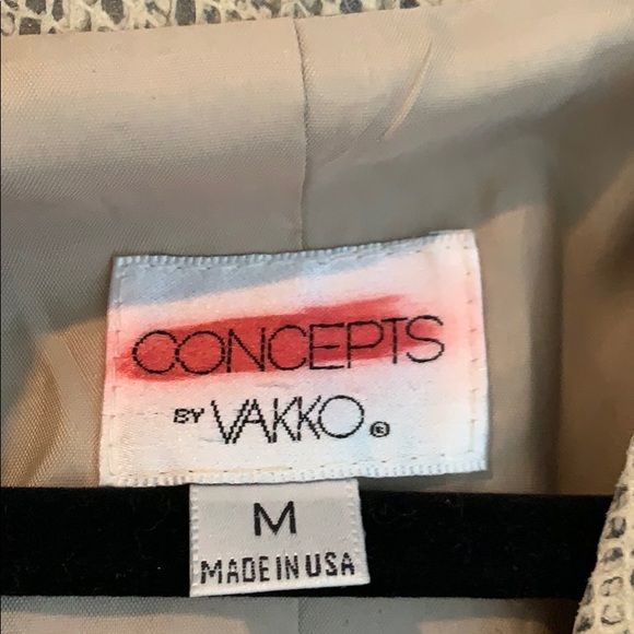 Vintage Concepts Vakko leather motor Jacket size M - Picture 5 of 9